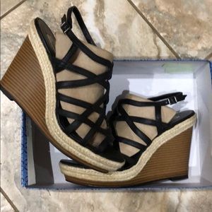 Strappy black Vera Wang